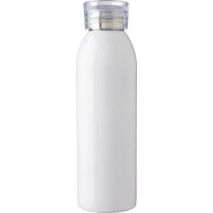 Rozsdamentes acél egyfalú palack, 650 ml, fehér