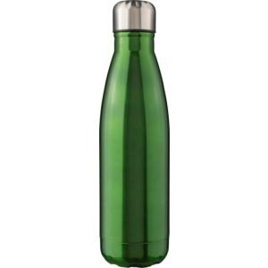 Újraacél egyfalú kulacs, 650 ml, zöld