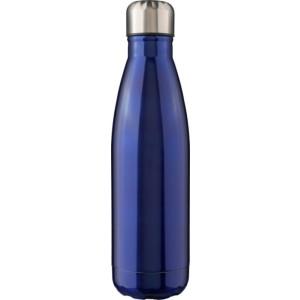 Újraacél egyfalú kulacs, 650 ml, kék