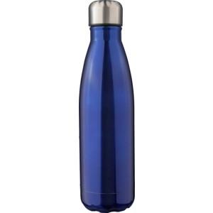 Újraacél duplafalú kulacs, 500 ml, kék