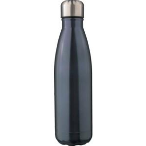 Újraacél duplafalú kulacs, 500 ml, sötétszürke