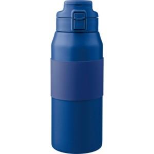 Rozsdamentes acél duplafalú palack, 800 ml, kék