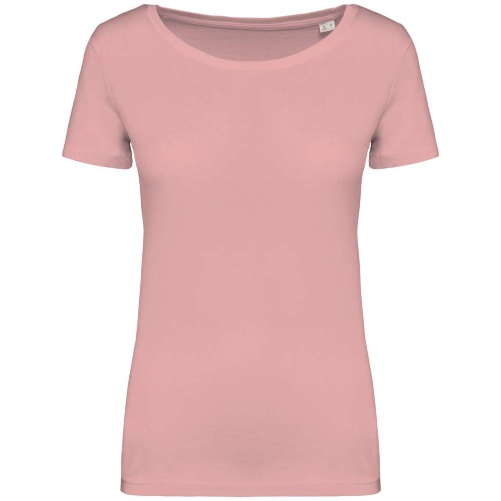 Native Spirit organikus női póló, Petal Rose, 2XL