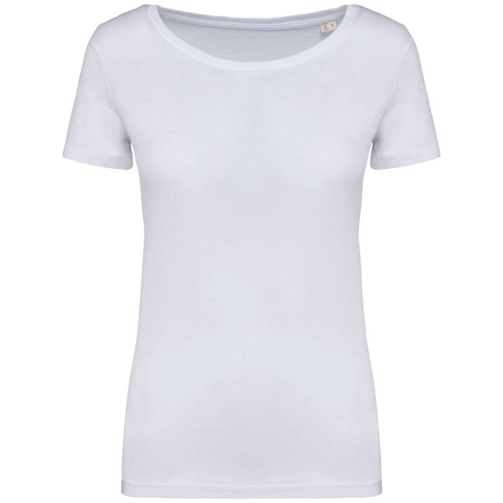 Native Spirit organikus női póló, White, S
