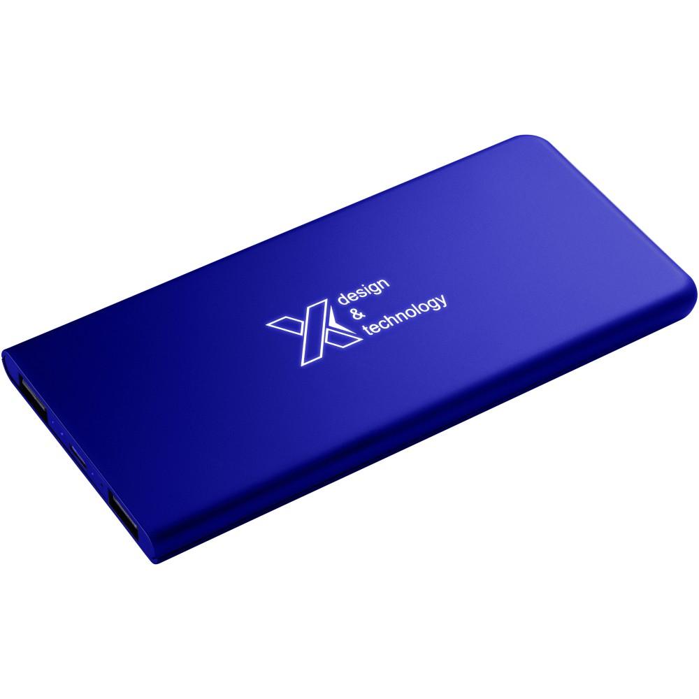 SCX P15 világító powerbank, 5000 mAh, kék