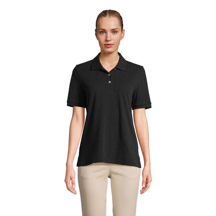 PACIFIC WOMEN POLO (S04440-BK-S)