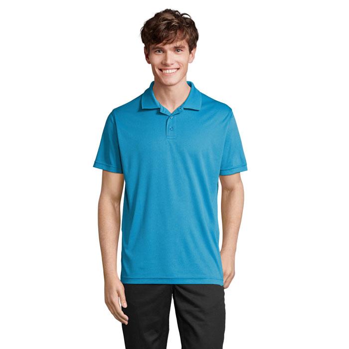 PITCHER UNISEX POLO (S04442-AQ-L)