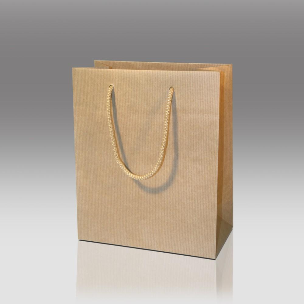 Papírtáska 20×24 cm, barna