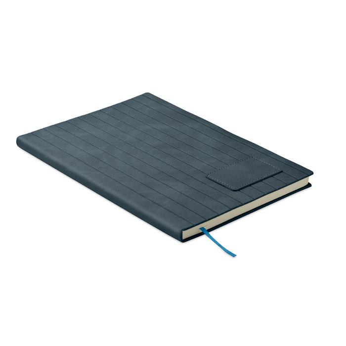 A5 füstös színű PU notesz (MO2663-04)