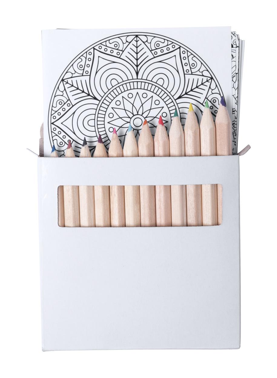 mandala színező szett