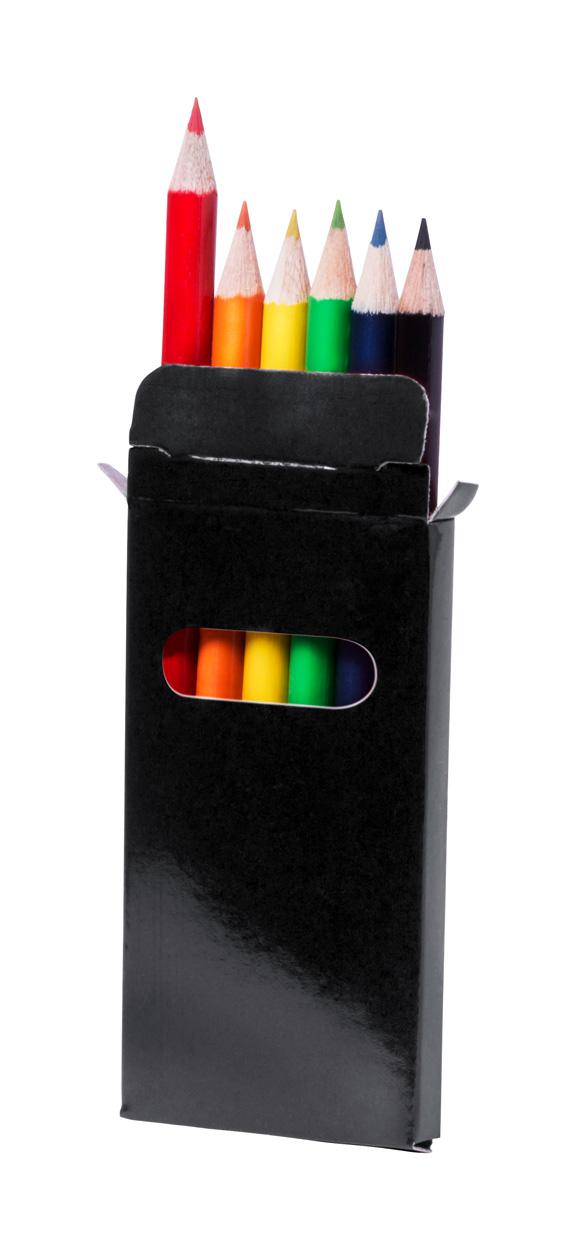 6 db-os színes ceruza készlet