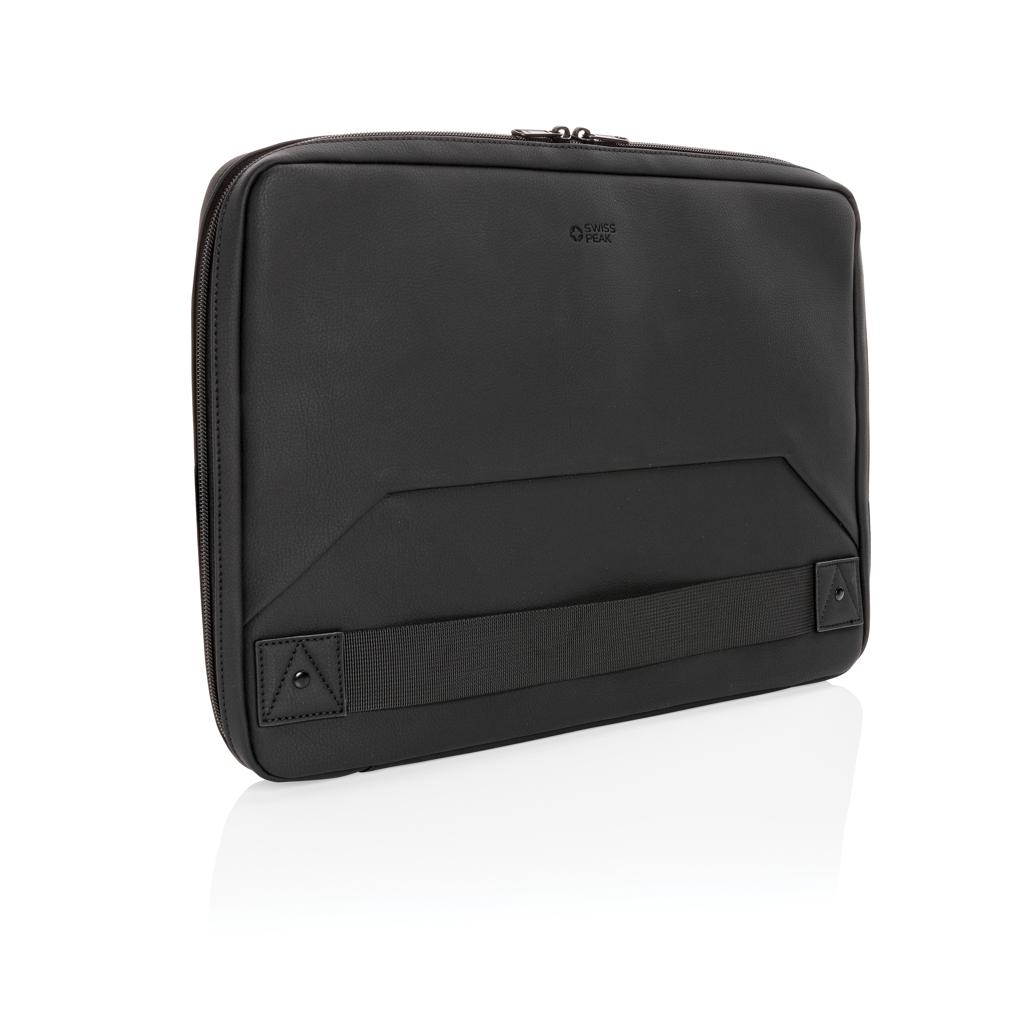 Swiss Peak deluxe PU laptoptartó munkaállomás PVC-mentes