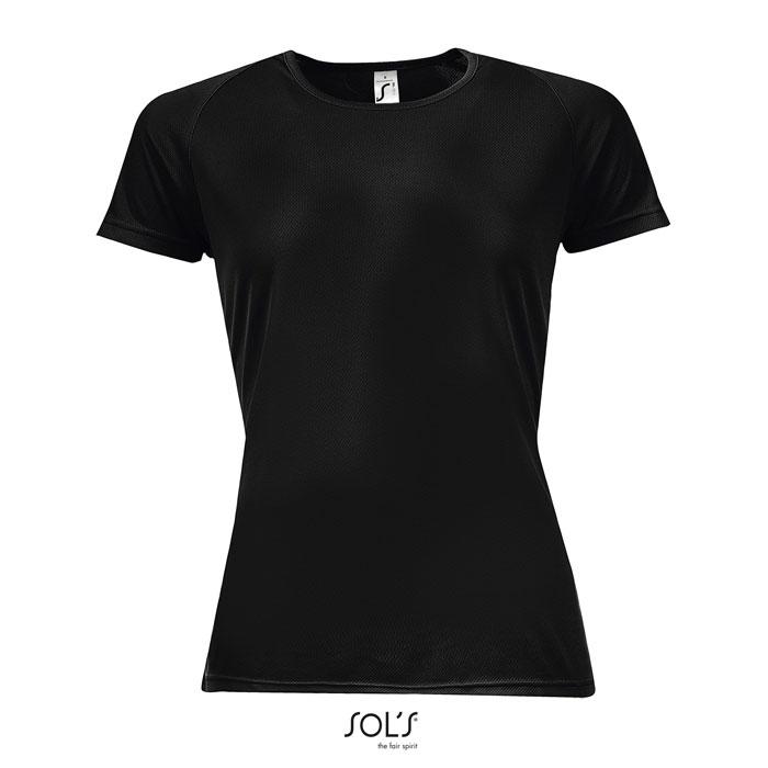 SPORTY női T-Shirt 140g (S01159-BK-L)