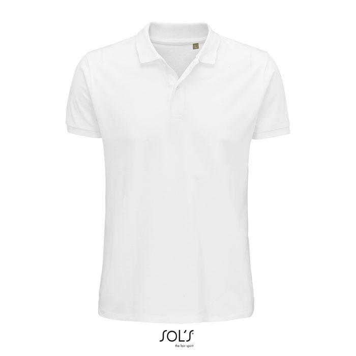 PLANET MEN POLO 170g (S03566-WH-L)