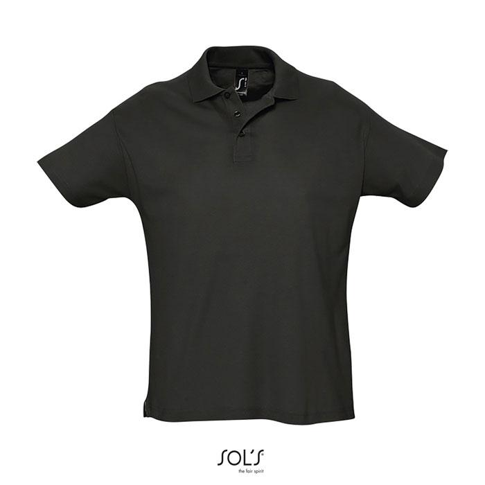 SUMMER II MEN POLO 170g (S11342-BK-L)