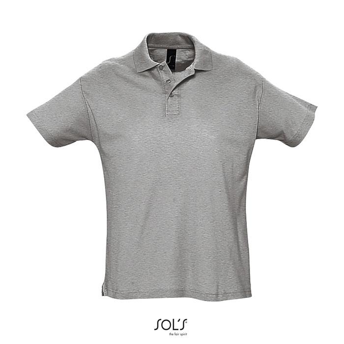 SUMMER II MEN POLO 170g (S11342-GY-L)