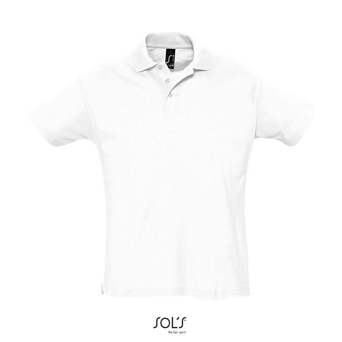 SUMMER II MEN POLO 170g (S11342-WH-L)