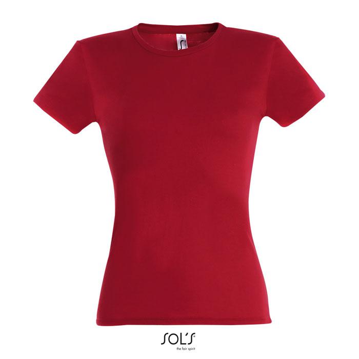 MISS női T-Shirt 150g (S11386-RD-S)