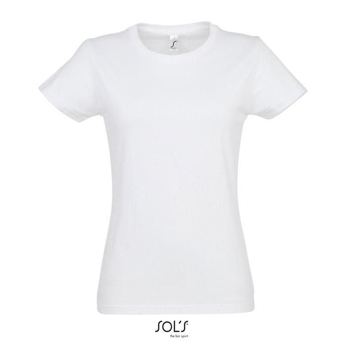 IMPERIAL WOMEN T-SHIRT 190g (S11502-WH-L)