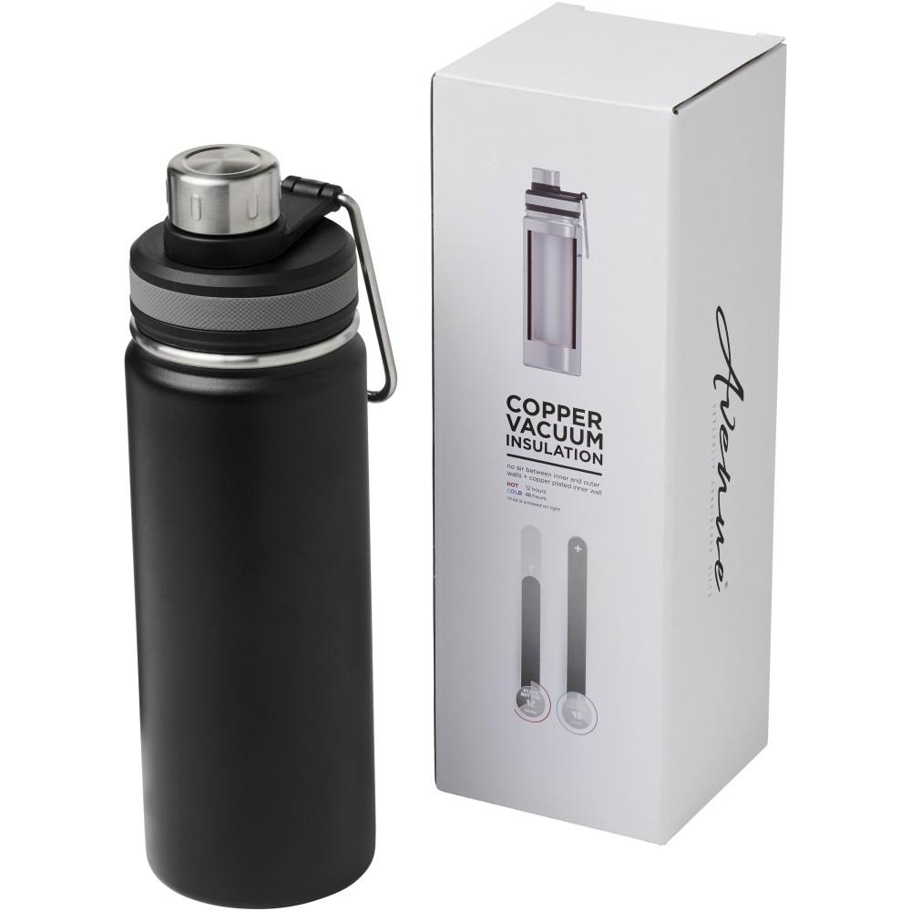 Gessi réz-vákuumos sportpalack, 590 ml, fekete