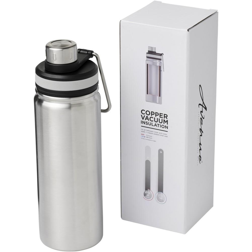 Gessi réz-vákuumos sportpalack, 590 ml, ezüst