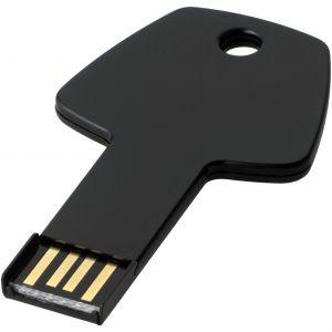 Kulcs pendrive, fekete, 4GB (raktári)