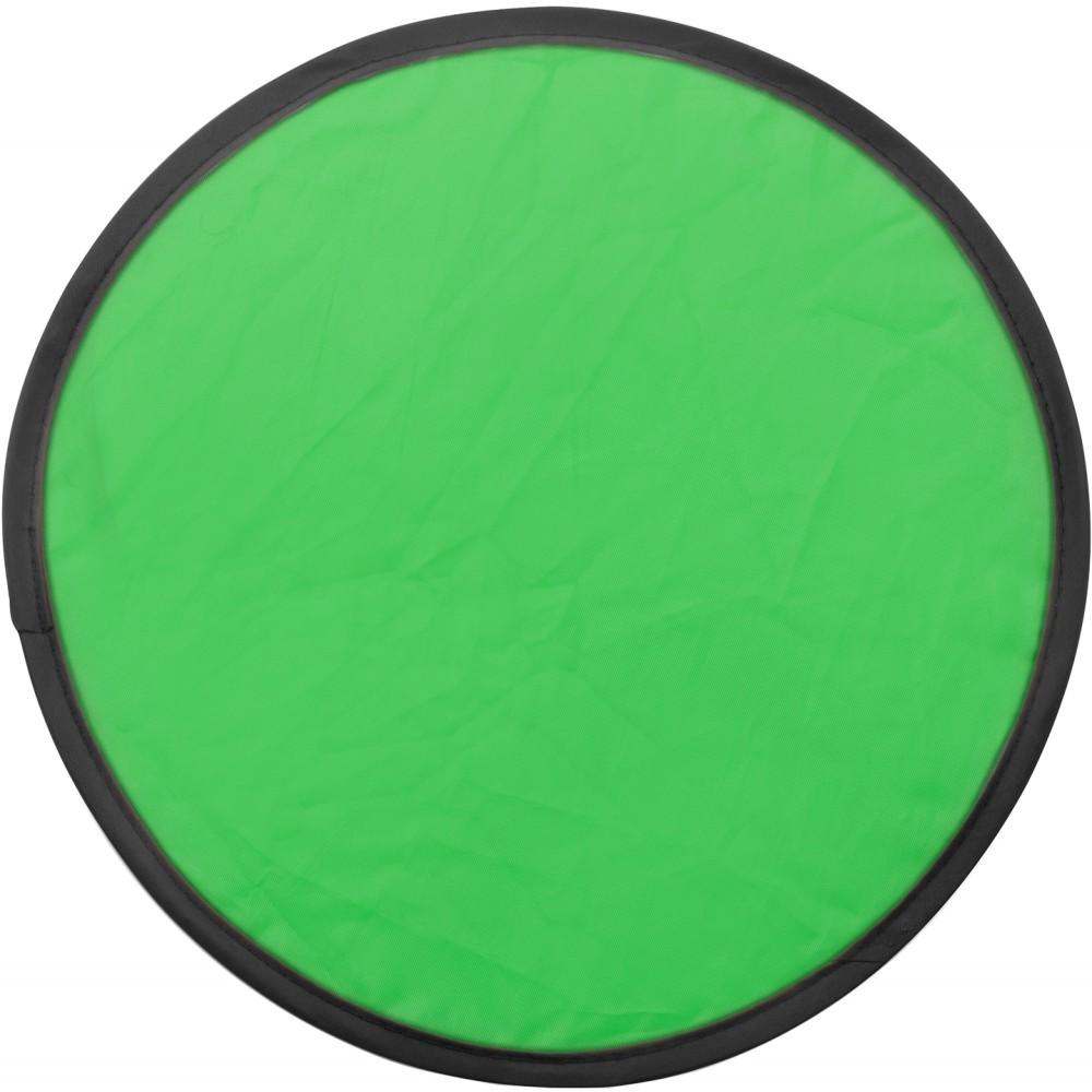 Összehajtható frizbi tasakkal, zöld