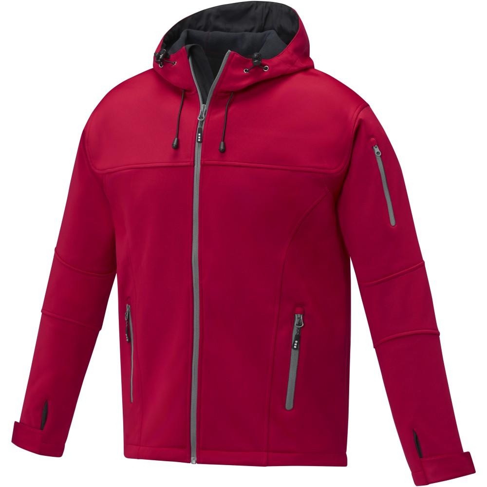 Elevate Match férfi softshell dzseki, piros, 3XL