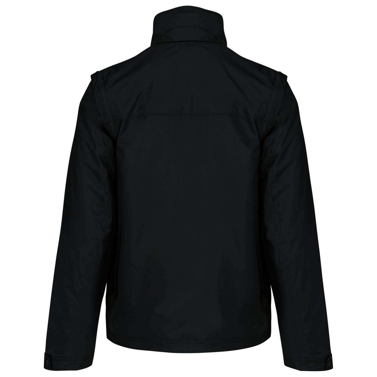 SCORE - DETACHABLE-SLEEVED BLOUSON JACKET