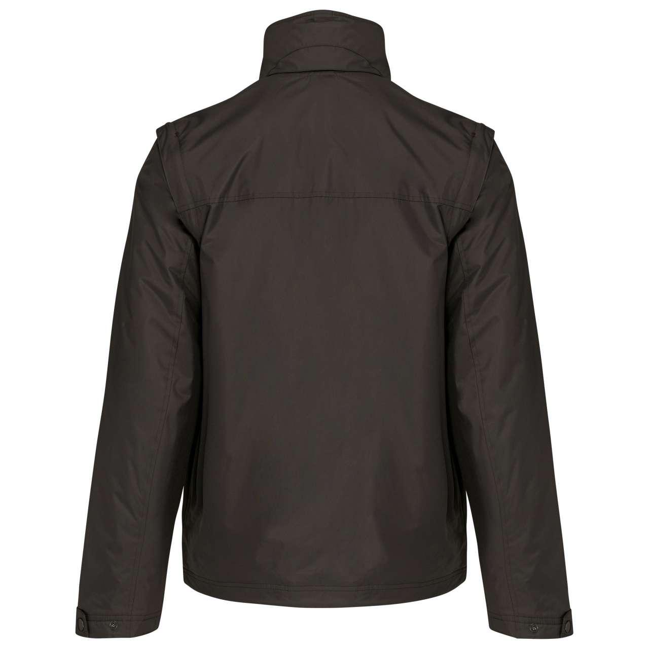 SCORE - DETACHABLE-SLEEVED BLOUSON JACKET