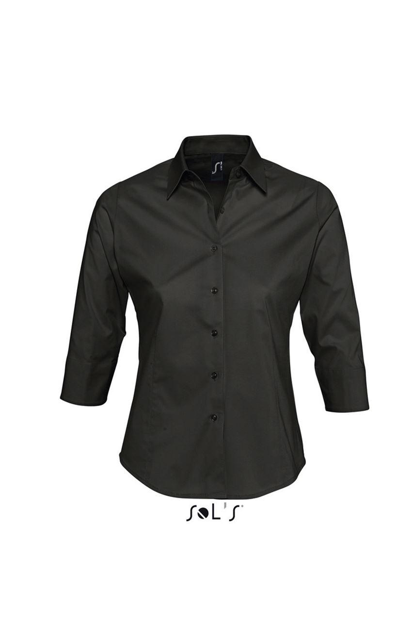 SOL'S EFFECT - 3/4 SLEEVE STRETCH WOMEN'S SHIRT