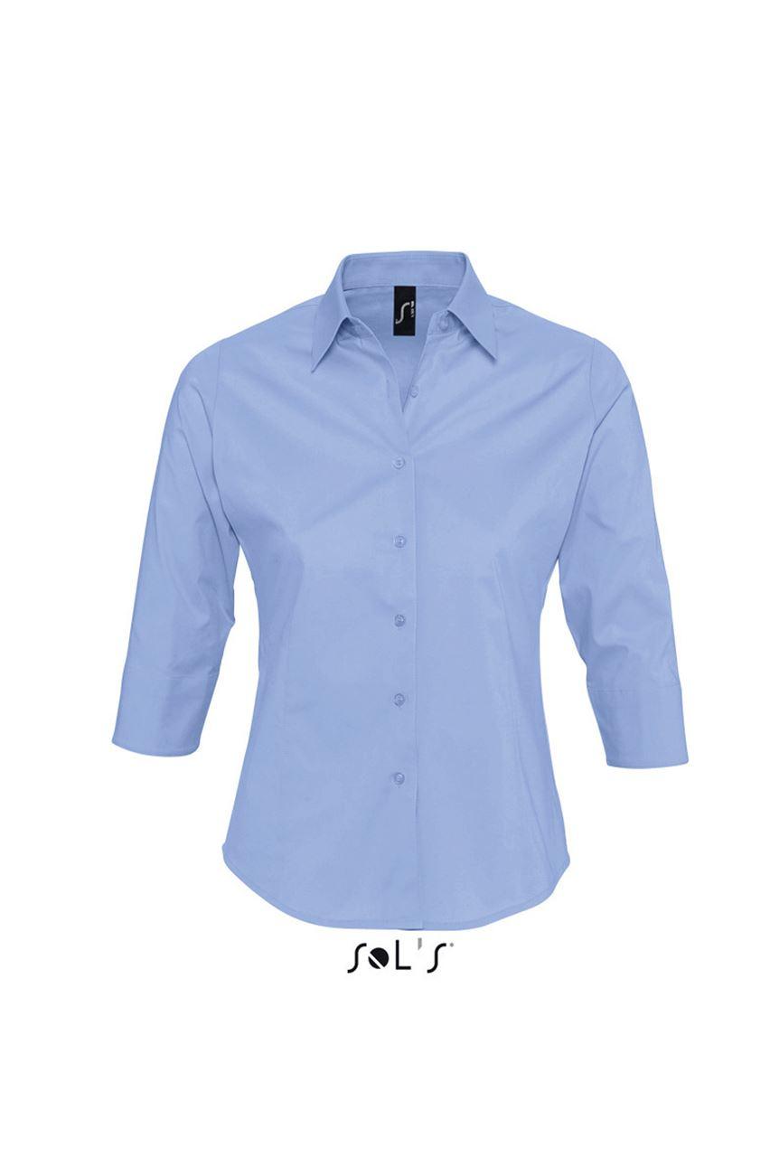 SOL'S EFFECT - 3/4 SLEEVE STRETCH WOMEN'S SHIRT