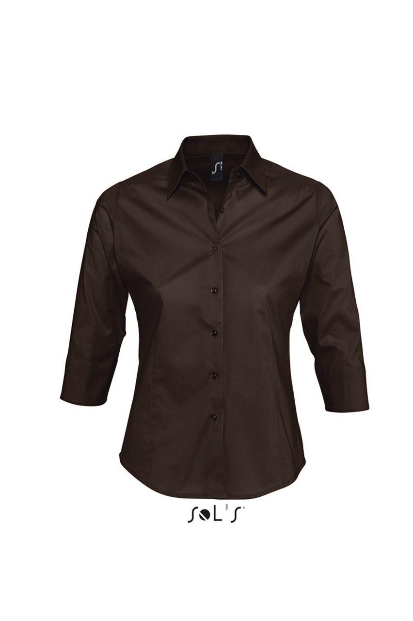 SOL'S EFFECT - 3/4 SLEEVE STRETCH WOMEN'S SHIRT