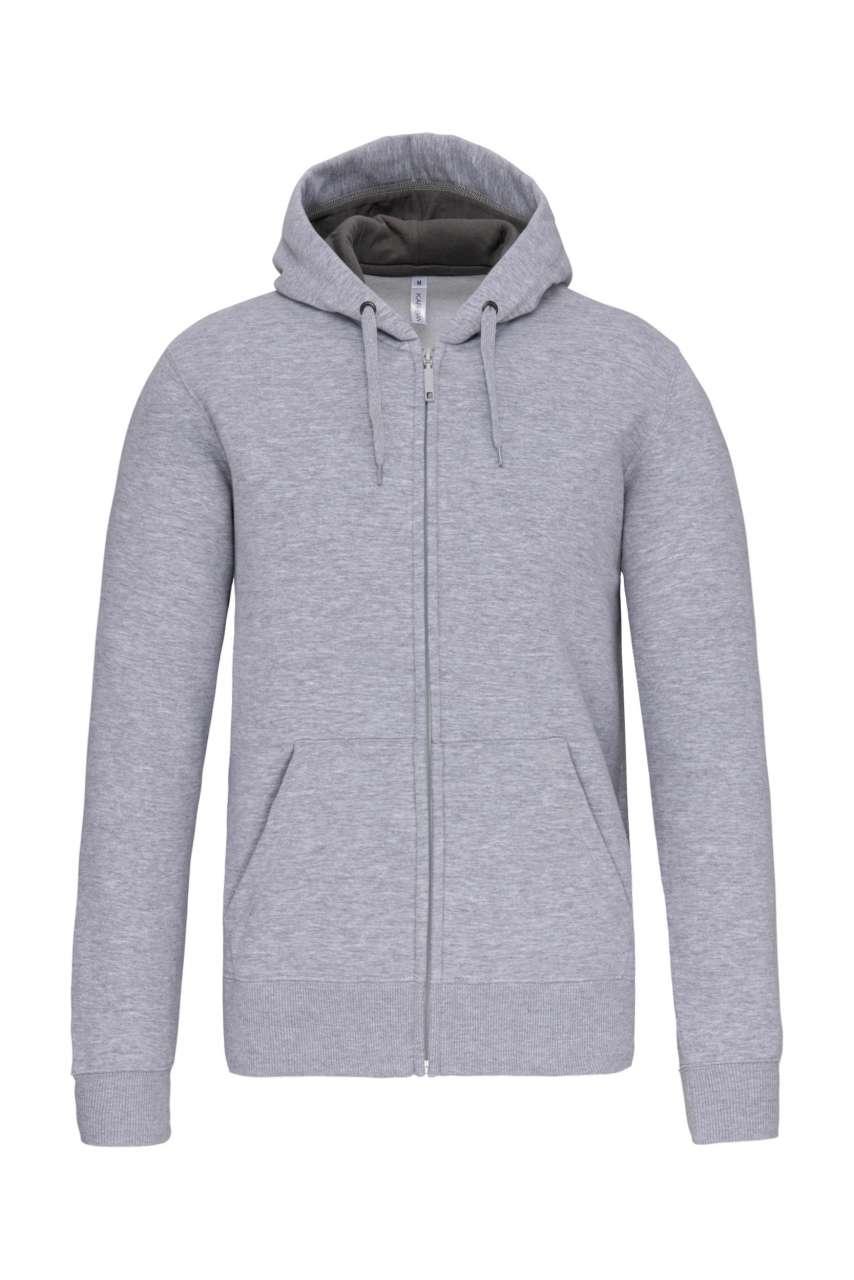 FULL ZIP HOODED SWEATSHIRT