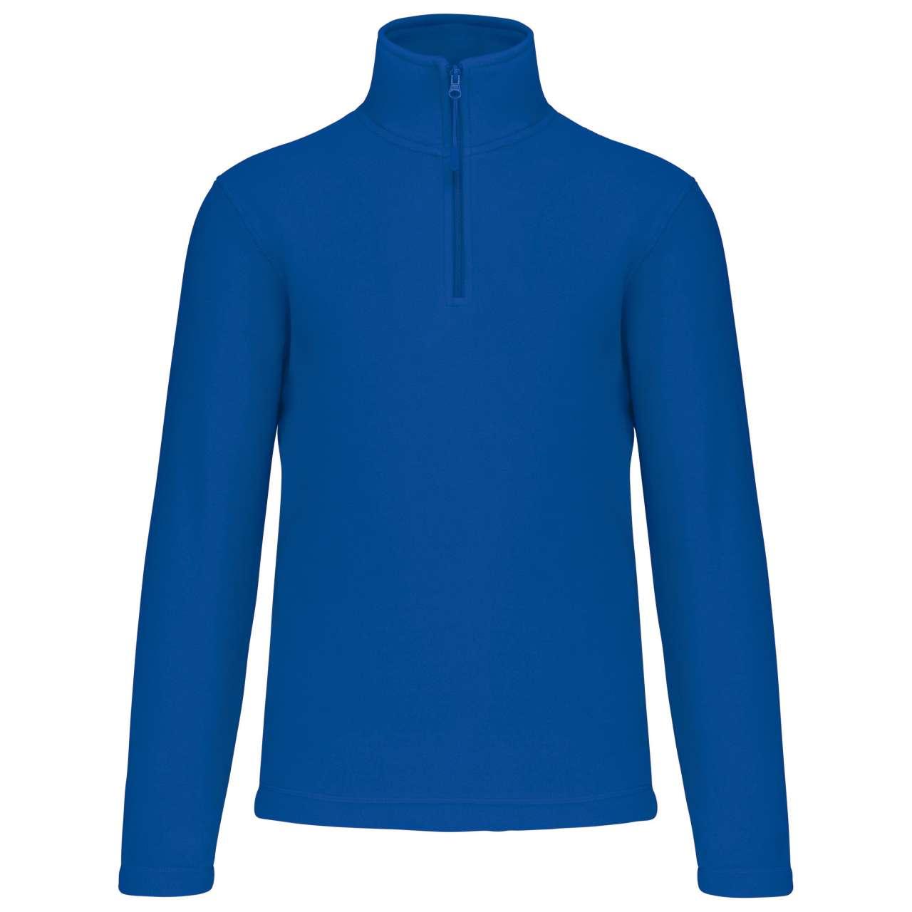 ENZO - ZIP NECK MICROFLEECE JACKET