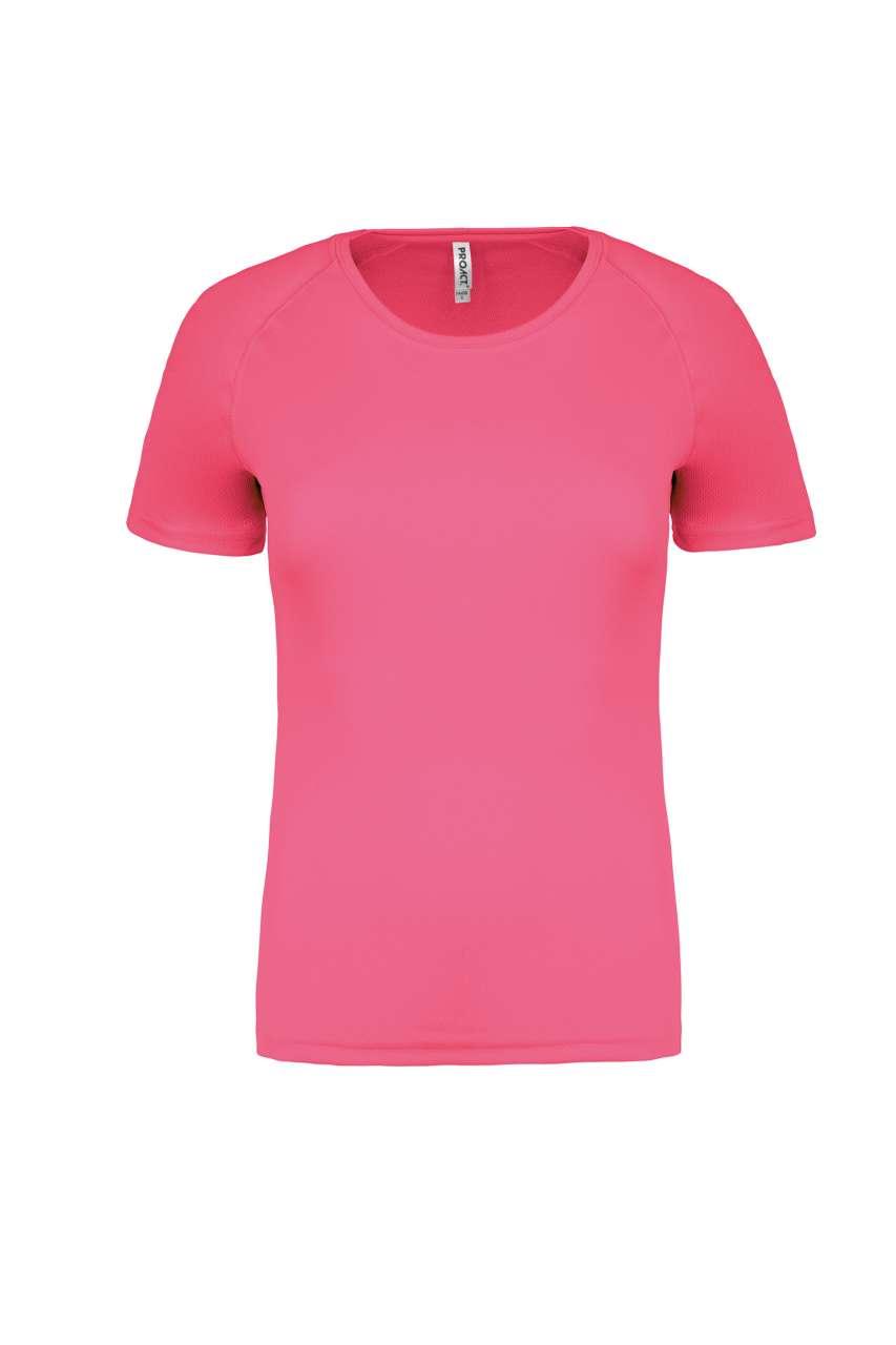 LADIES' SHORT-SLEEVED SPORTS T-SHIRT