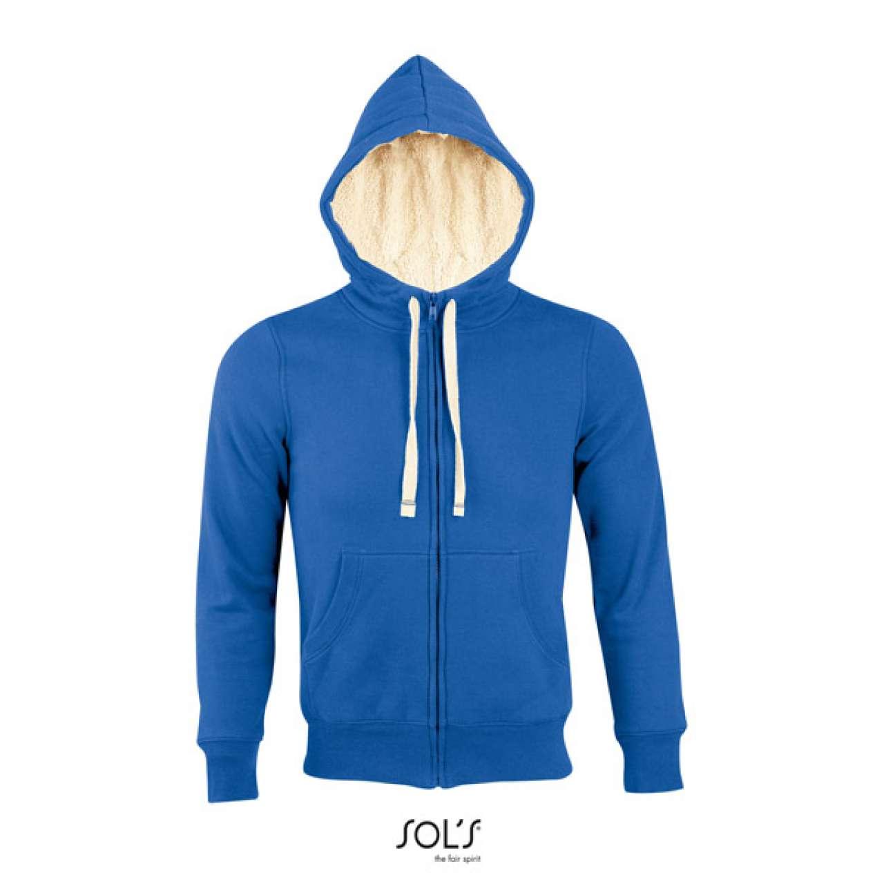 SOL'S SHERPA - UNISEX ZIPPED JACKET WITH 