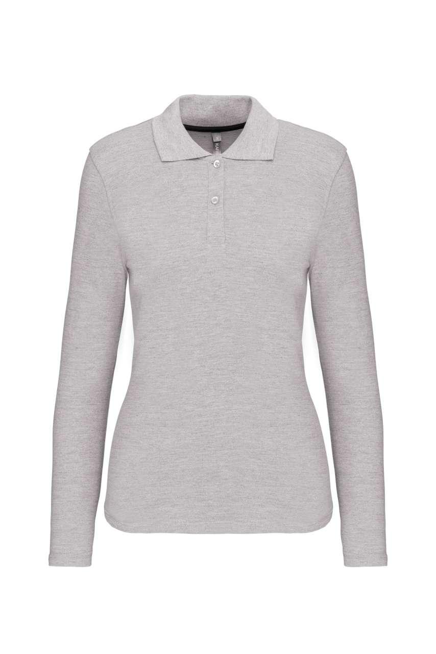LADIES' LONG-SLEEVED POLO SHIRT