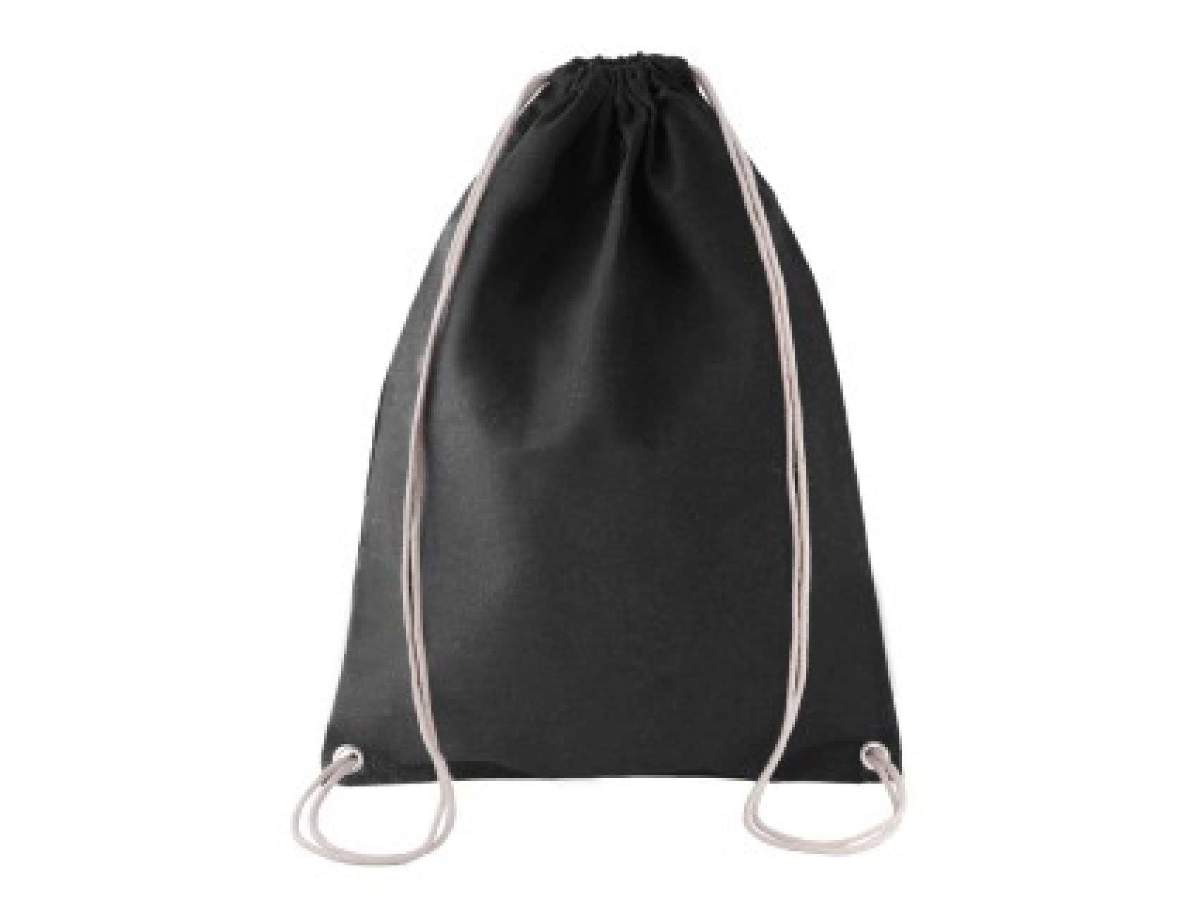 COTTON DRAWSTRING BACKPACK