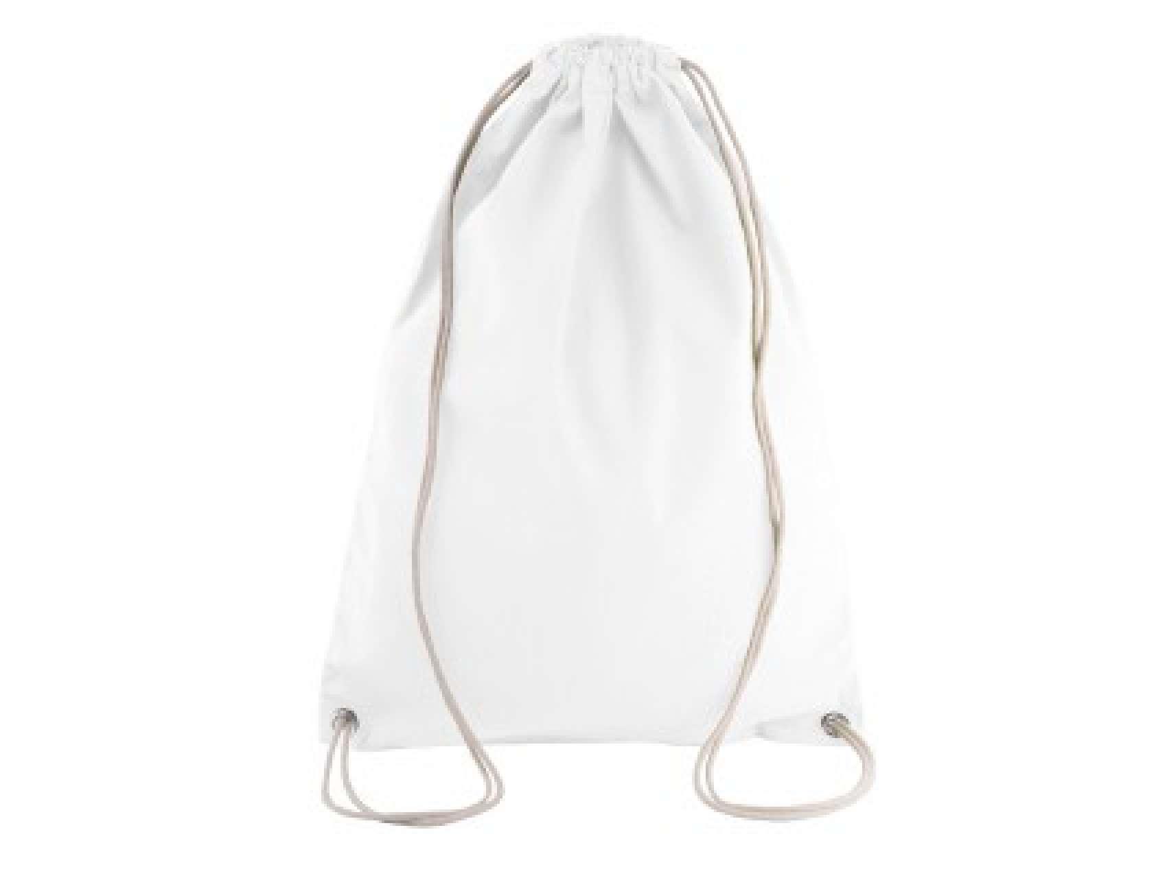 COTTON DRAWSTRING BACKPACK