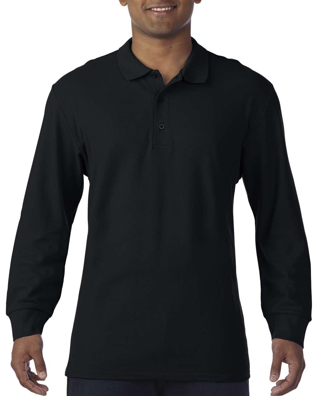 PREMIUM COTTON® ADULT LONG SLEEVE DOUBLE PIQUÉ POLO