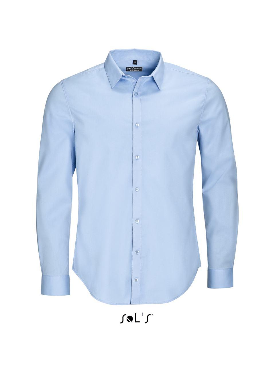 SOL'S BLAKE MEN - LONG SLEEVE STRETCH SHIRT