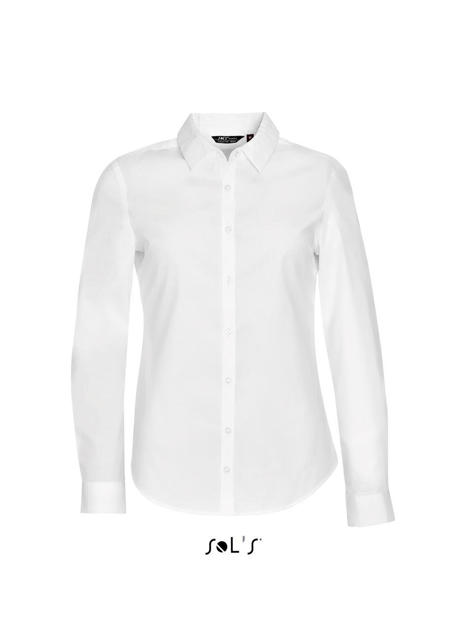 SOL'S BLAKE WOMEN - LONG SLEEVE STRETCH SHIRT