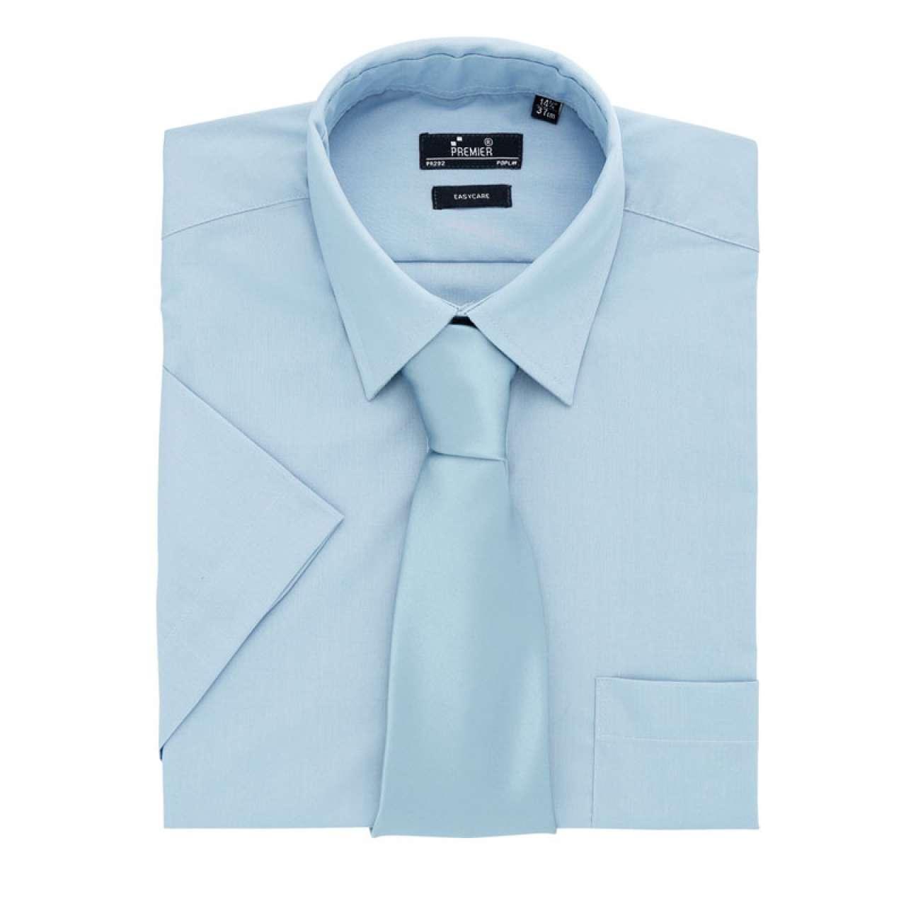MEN'S SHORT SLEEVE POPLIN SHIRT