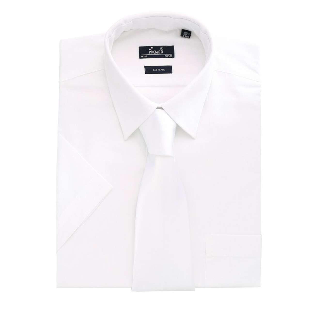 MEN'S SHORT SLEEVE POPLIN SHIRT