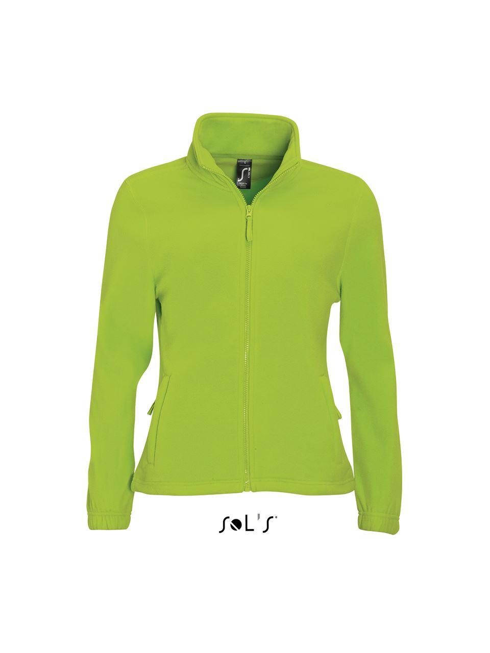 SOL'S NORTH WOMEN - ZIPPED FLEECE JACKET