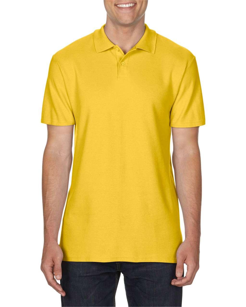 SOFTSTYLE® ADULT DOUBLE PIQUÉ POLO