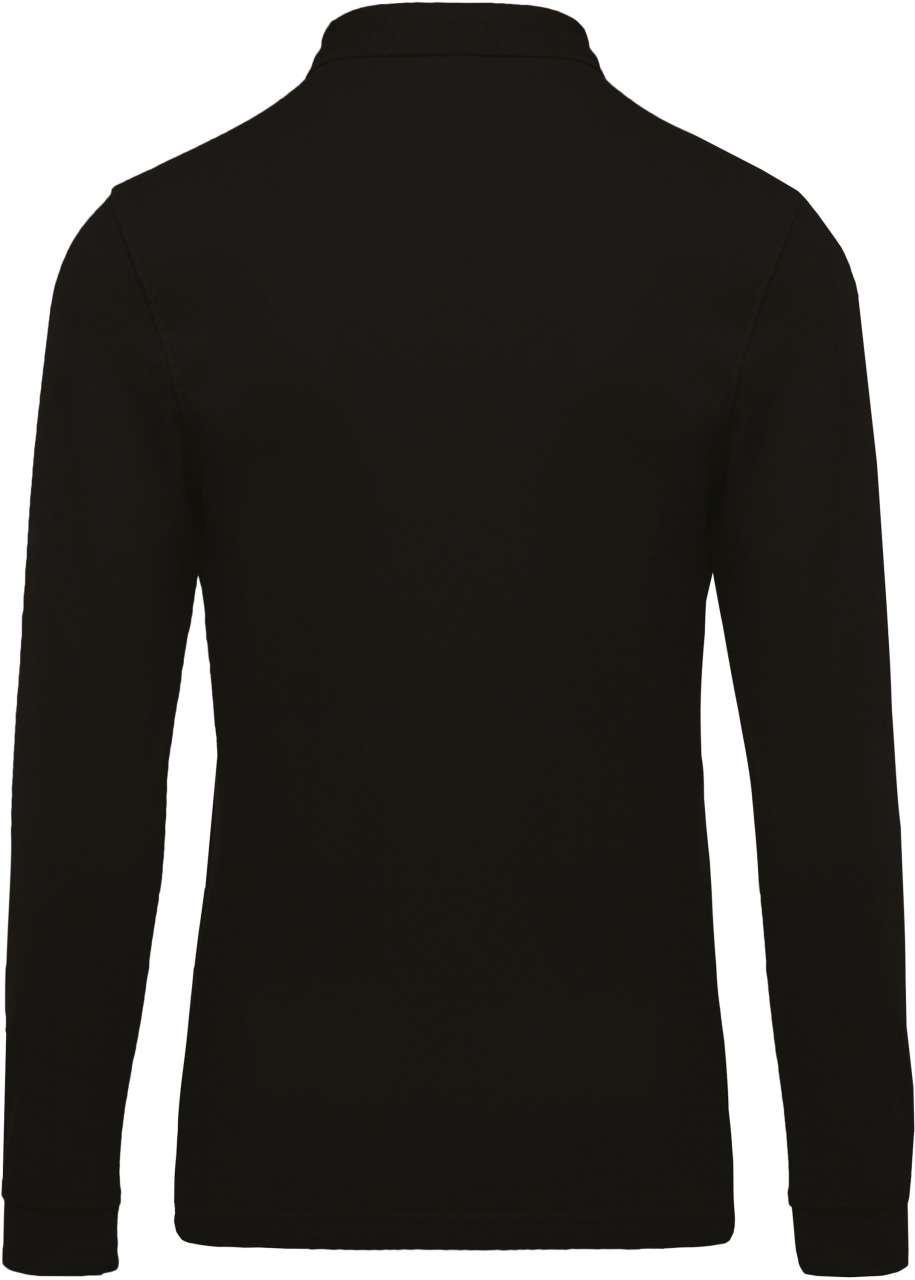 MEN'S LONG-SLEEVED PIQUÉ POLO SHIRT