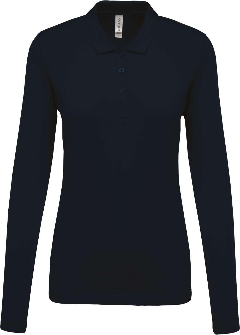 LADIES’ LONG-SLEEVED PIQUÉ POLO SHIRT