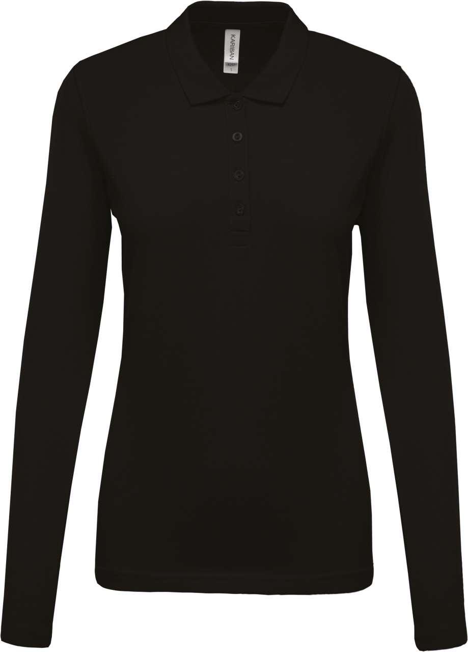 LADIES’ LONG-SLEEVED PIQUÉ POLO SHIRT